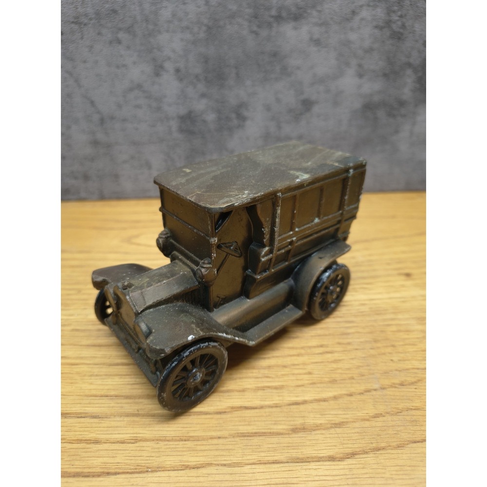 vintage brass bank car